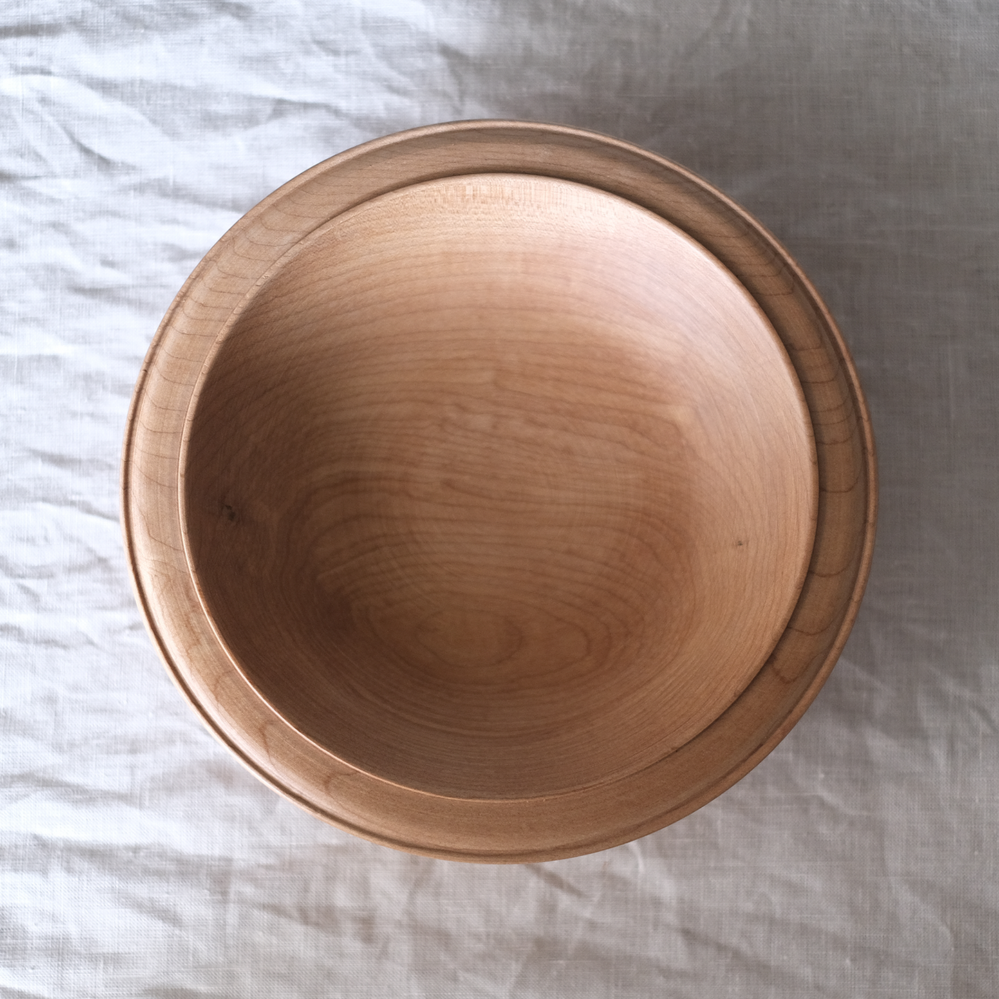 丸リム玉縁深皿 21cm(カエデ)【C】