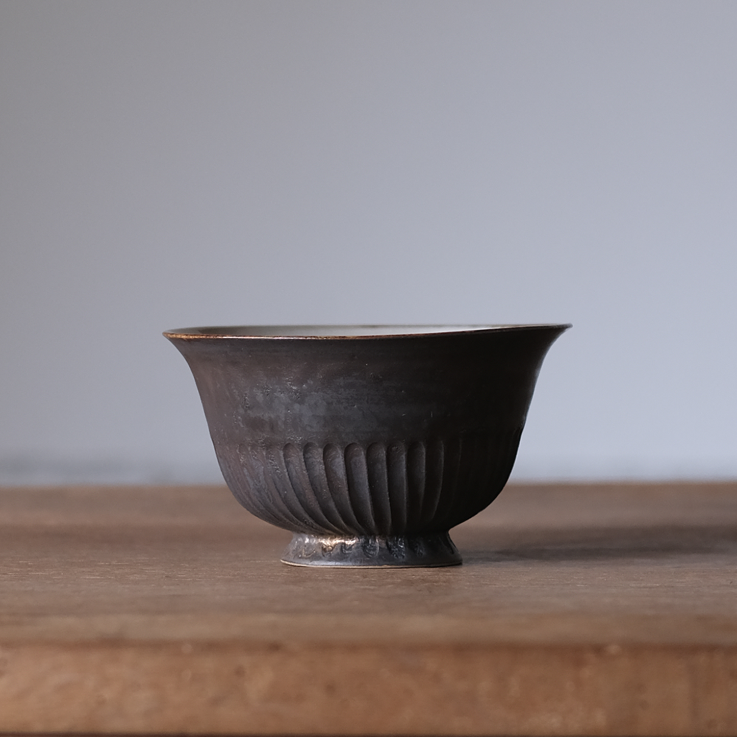 カフェオレボウル 黒唐金【A】