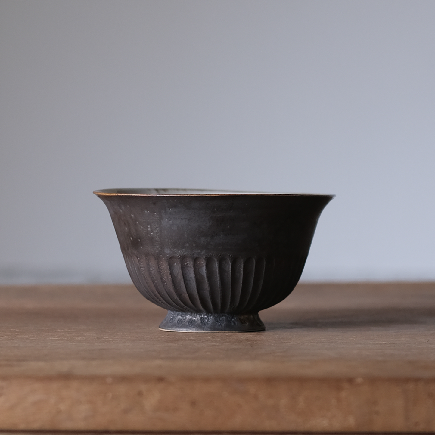 カフェオレボウル 黒唐金【A】