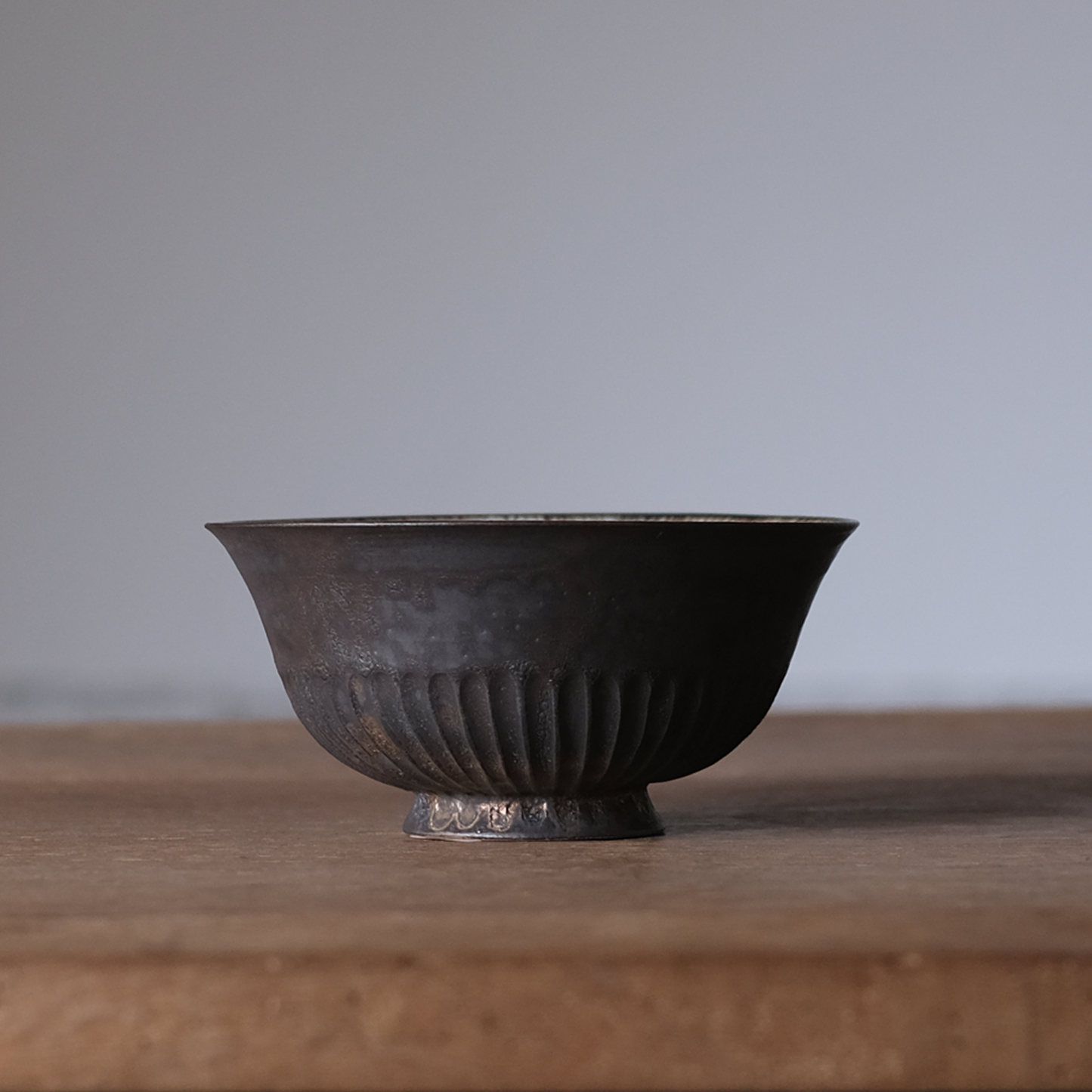 カフェオレボウル 黒唐金【B】