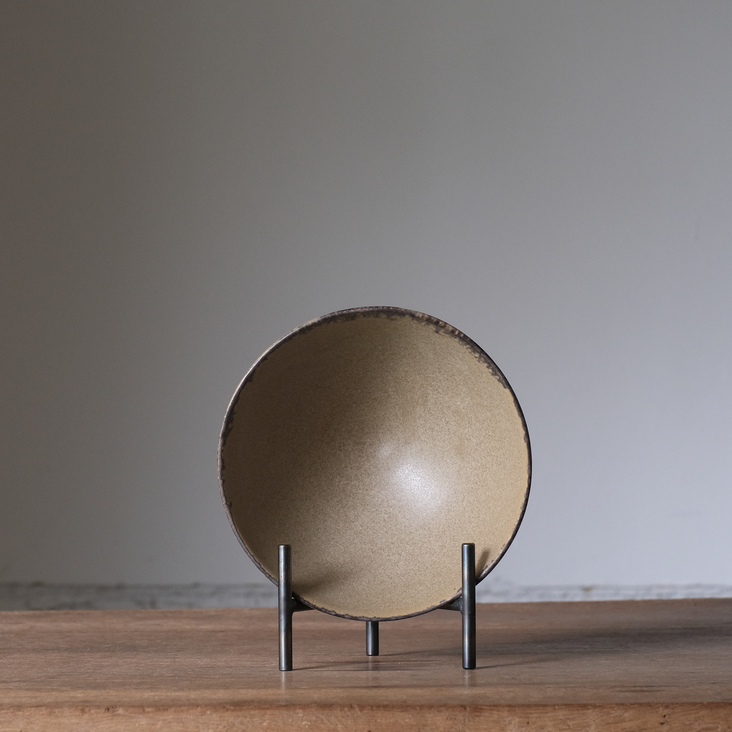 【石渡磨美 × ACOPOTTERY ふたり展】ボウル M 茶