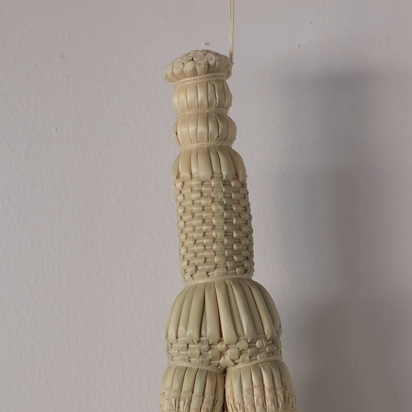 米澤ほうき工房：荒神箒　糸：白