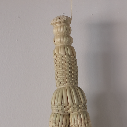 米澤ほうき工房：荒神箒　糸：白