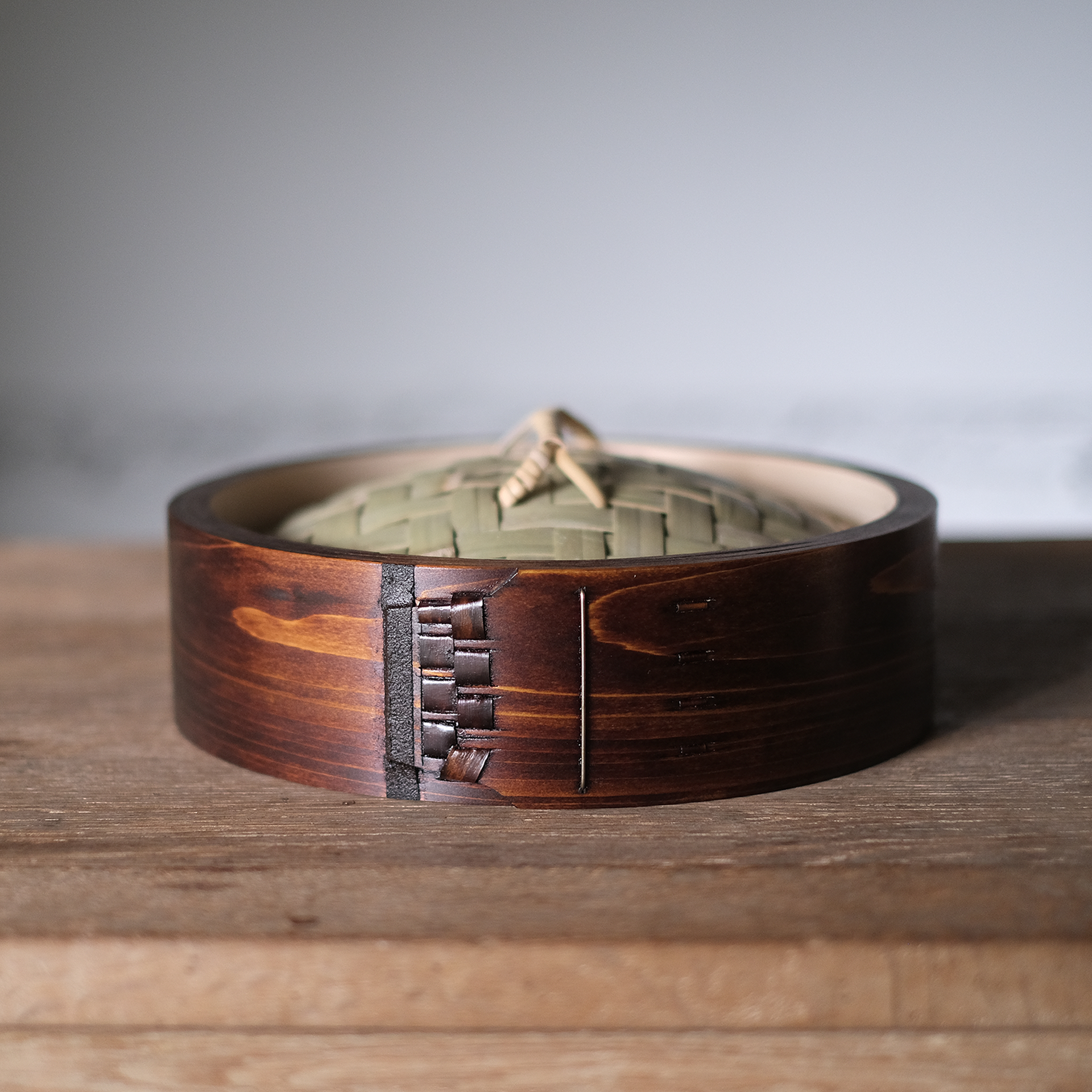 ひのきのせいろ「漆」24cm – mohimaru