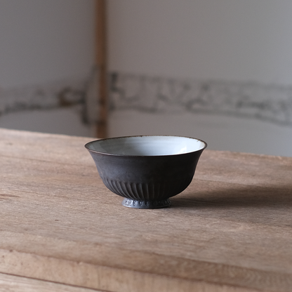 カフェオレボウル　黒唐金【B】