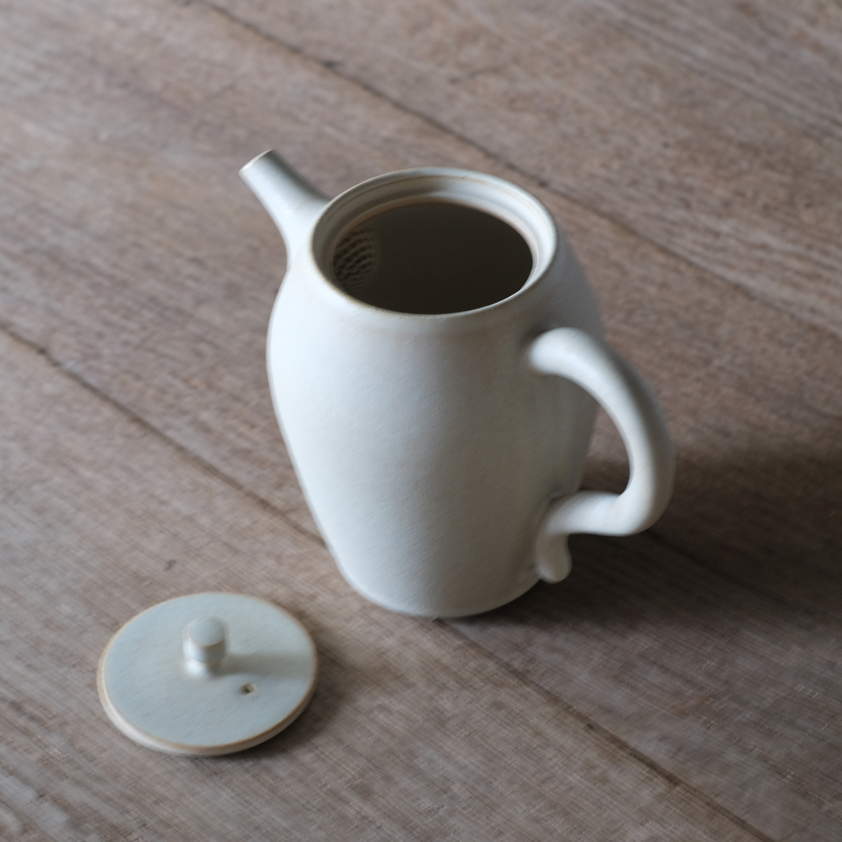 丘上八雲さんのティーポットとmuicaの玉露煎茶FUU　セット