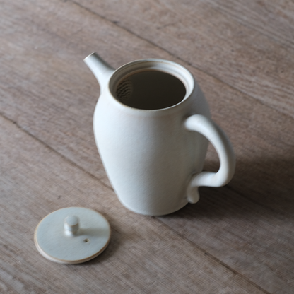 丘上八雲さんのティーポットとmuicaの玉露煎茶FUU　セット