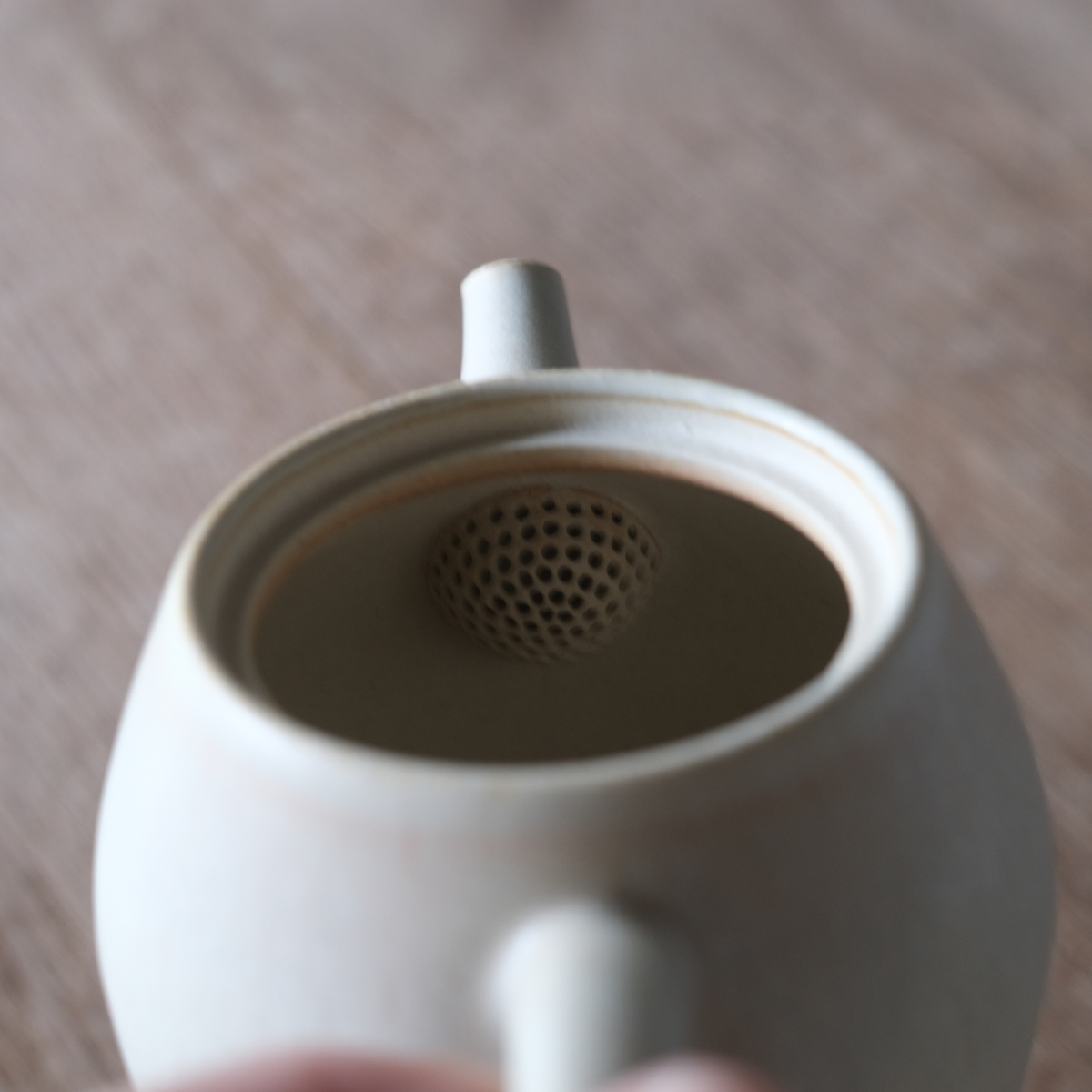 丘上八雲さんのティーポットとmuicaの玉露煎茶FUU　セット