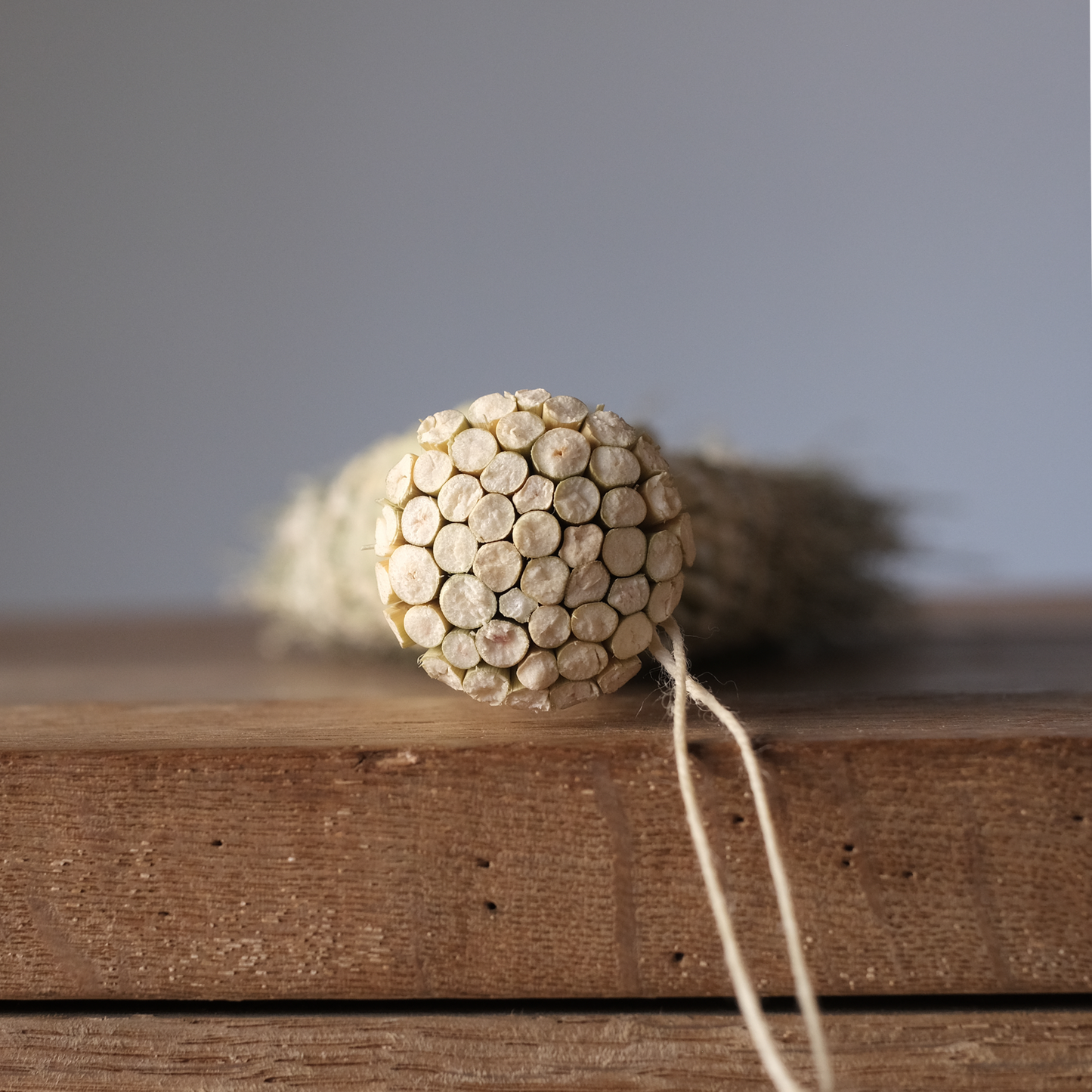 米澤ほうき工房：荒神箒　糸：白