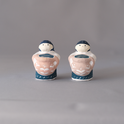 【3/9 ～ 11 18時まで販売】りなの村 張子展 はる、うらうら「水瓶の少女」