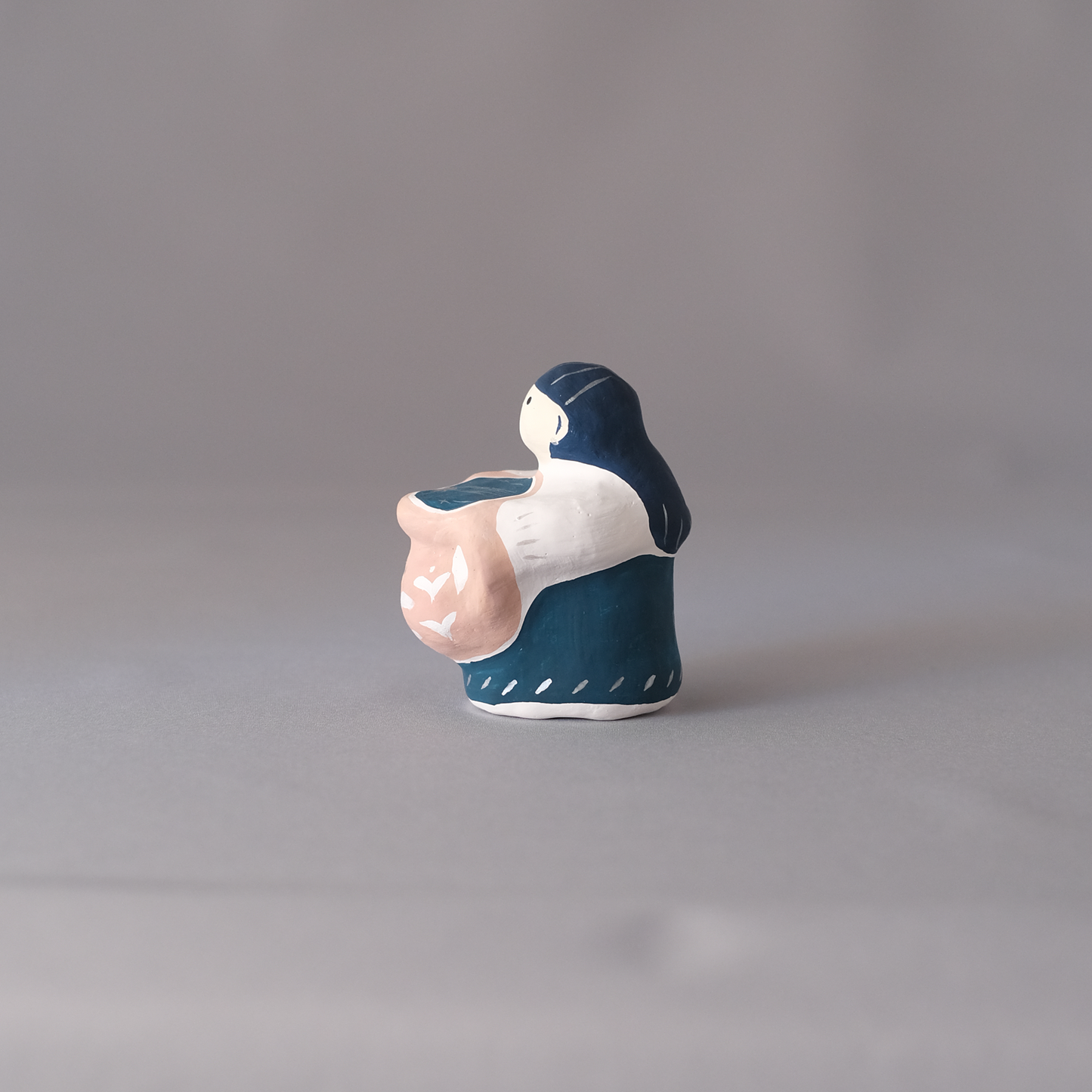 【3/9 ～ 11 18時まで販売】りなの村 張子展 はる、うらうら「水瓶の少女」