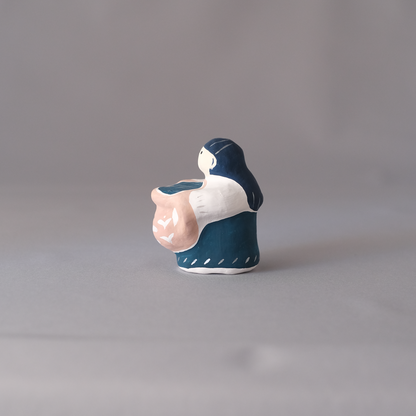 【3/9 ～ 11 18時まで販売】りなの村 張子展 はる、うらうら「水瓶の少女」