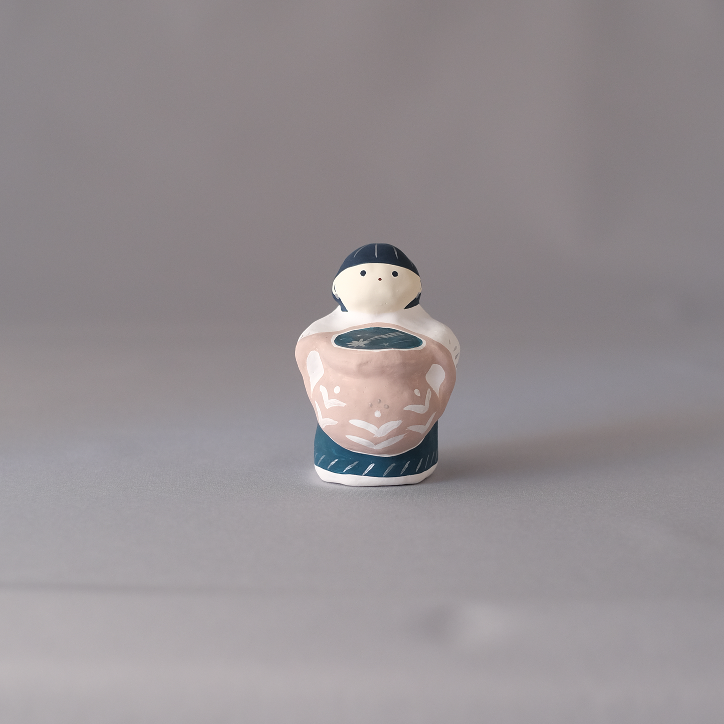 【3/9 ～ 11 18時まで販売】りなの村 張子展 はる、うらうら「水瓶の少女」