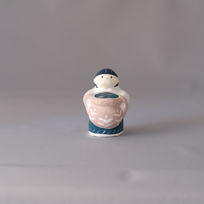 【3/9 ～ 11 18時まで販売】りなの村 張子展 はる、うらうら「水瓶の少女」