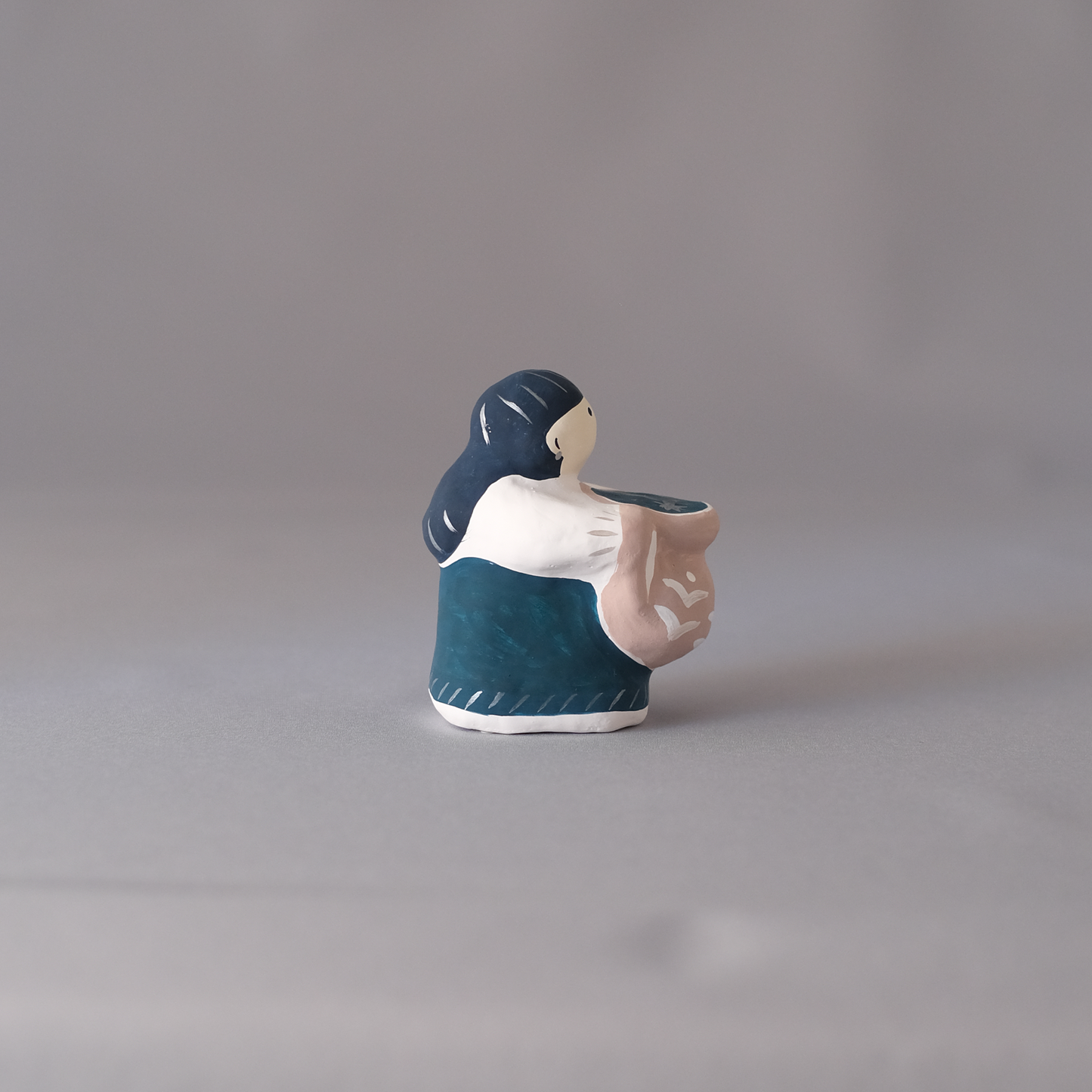 【3/9 ～ 11 18時まで販売】りなの村 張子展 はる、うらうら「水瓶の少女」