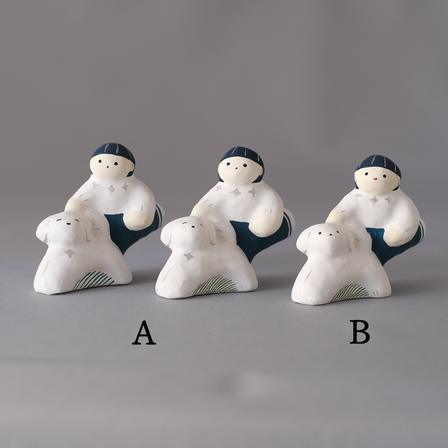 【3/9 ～ 11 18時まで販売】りなの村 張子展 はる、うらうら「うれしい散歩」