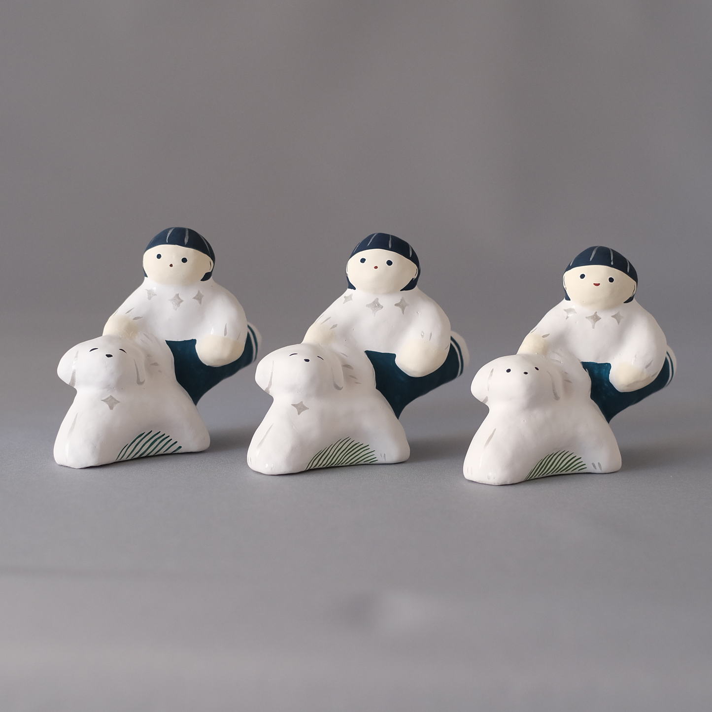 【3/9 ～ 11 18時まで販売】りなの村 張子展 はる、うらうら「うれしい散歩」