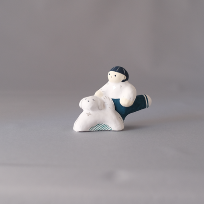 【3/9 ～ 11 18時まで販売】りなの村 張子展 はる、うらうら「うれしい散歩」