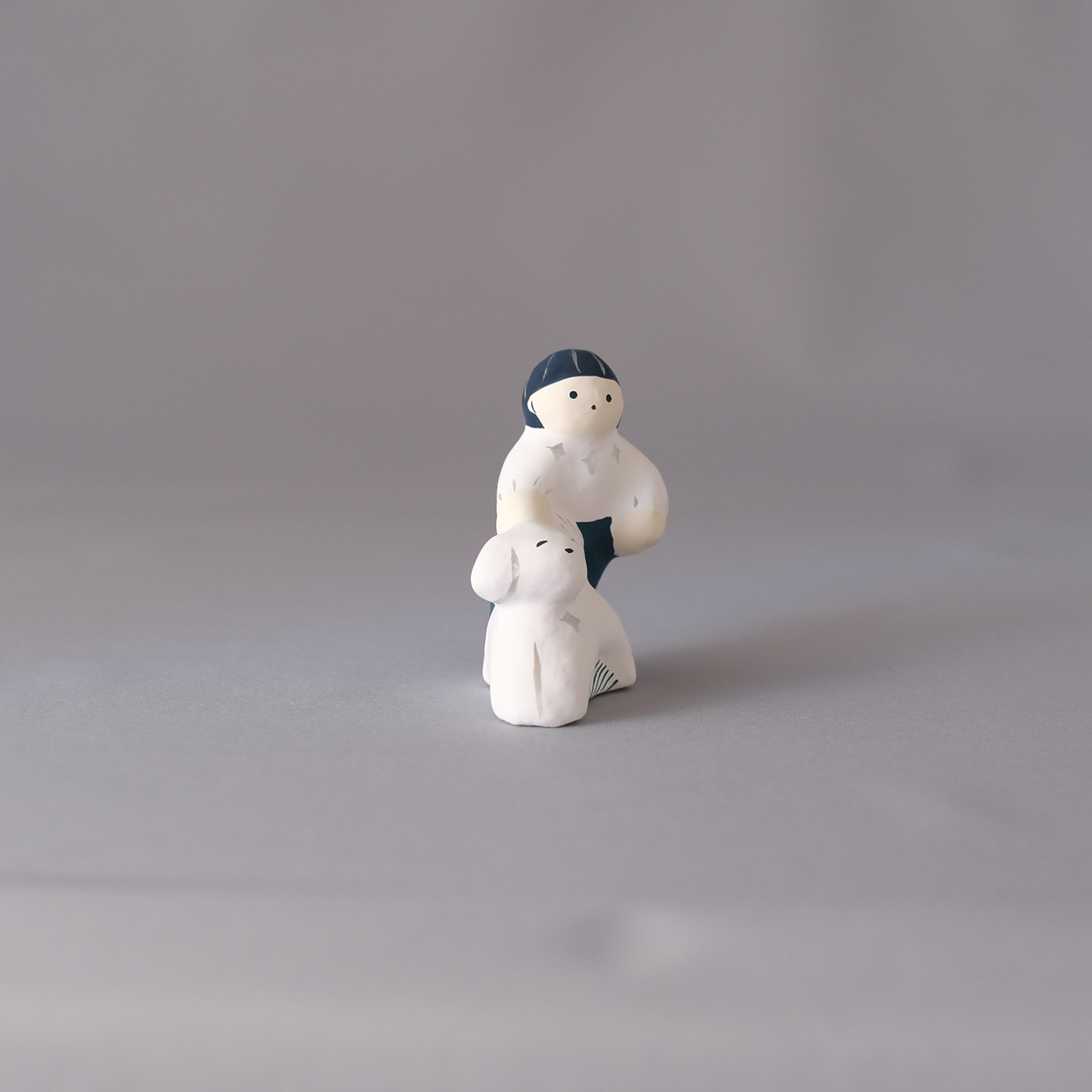 【3/9 ～ 11 18時まで販売】りなの村 張子展 はる、うらうら「うれしい散歩」