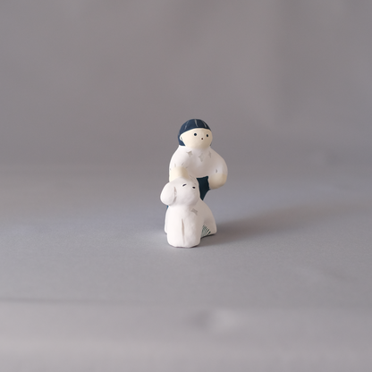 【3/9 ～ 11 18時まで販売】りなの村 張子展 はる、うらうら「うれしい散歩」