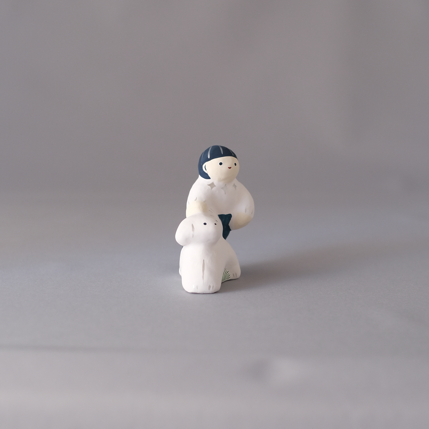 【3/9 ～ 11 18時まで販売】りなの村 張子展 はる、うらうら「うれしい散歩」