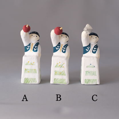 【3/9 ～ 11 18時まで販売】りなの村 張子展 はる、うらうら「手をのばす人」