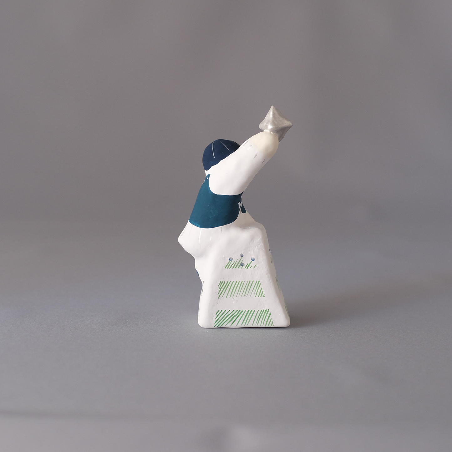 【3/9 ～ 11 18時まで販売】りなの村 張子展 はる、うらうら「手をのばす人」