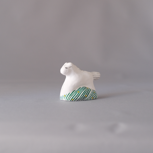 【3/9 ～ 11 18時まで販売】りなの村 張子展 はる、うらうら「野山を駆ける白い馬」