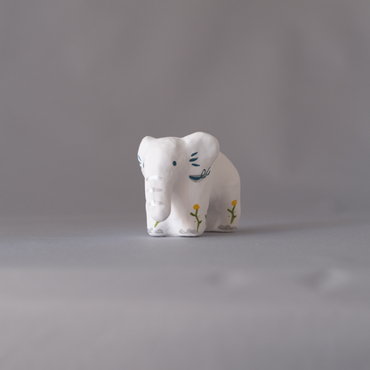 【3/9 ～ 11 18時まで販売】りなの村 張子展 はる、うらうら「旅する象」