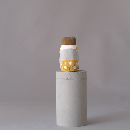 【3/9 ～ 11 18時まで販売】りなの村 張子展 はる、うらうら「釣りクマ」