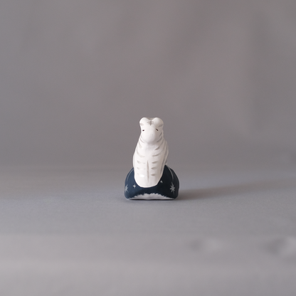 【3/9 ～ 11 18時まで販売】りなの村 張子展 はる、うらうら「願い星の馬（しまうま）」