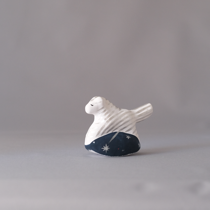 【3/9 ～ 11 18時まで販売】りなの村 張子展 はる、うらうら「願い星の馬（しまうま）」