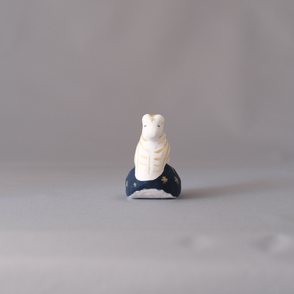 【3/9 ～ 11 18時まで販売】りなの村 張子展 はる、うらうら「願い星の馬（しまうま）」