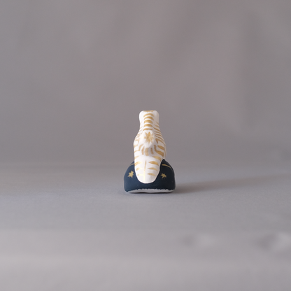 【3/9 ～ 11 18時まで販売】りなの村 張子展 はる、うらうら「願い星の馬（しまうま）」