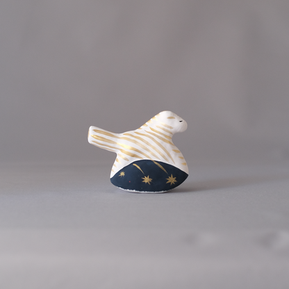 【3/9 ～ 11 18時まで販売】りなの村 張子展 はる、うらうら「願い星の馬（しまうま）」