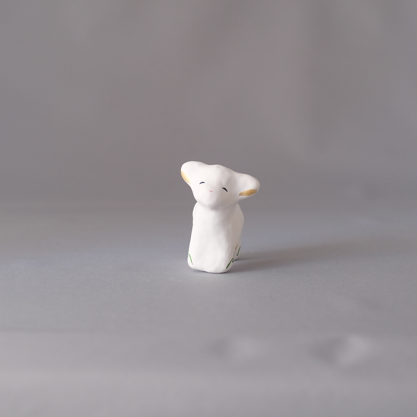 【3/9 ～ 11 18時まで販売】りなの村 張子展 はる、うらうら「かろやかな山羊 (大)」