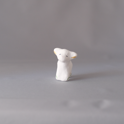 【3/9 ～ 11 18時まで販売】りなの村 張子展 はる、うらうら「かろやかな山羊 (大)」