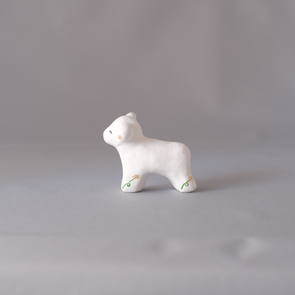 【3/9 ～ 11 18時まで販売】りなの村 張子展 はる、うらうら「かろやかな山羊 (大)」