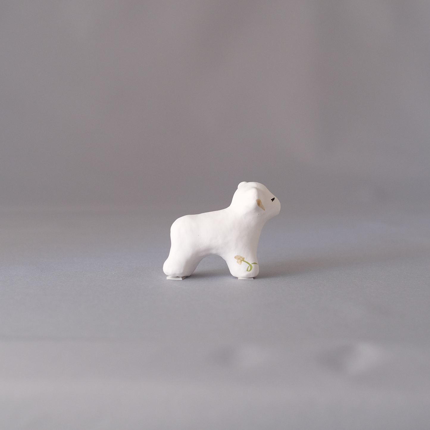 【3/9 ～ 11 18時まで販売】りなの村 張子展 はる、うらうら「かろやかな山羊 (小)」