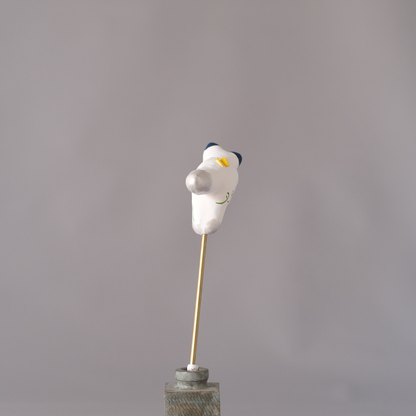 【3/9 ～ 11 18時まで販売】りなの村 張子展 はる、うらうら「春のキツネ(小)」