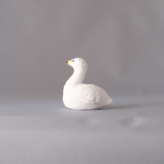 【3/9 ～ 11 18時まで販売】りなの村 張子展 はる、うらうら「白鳥」