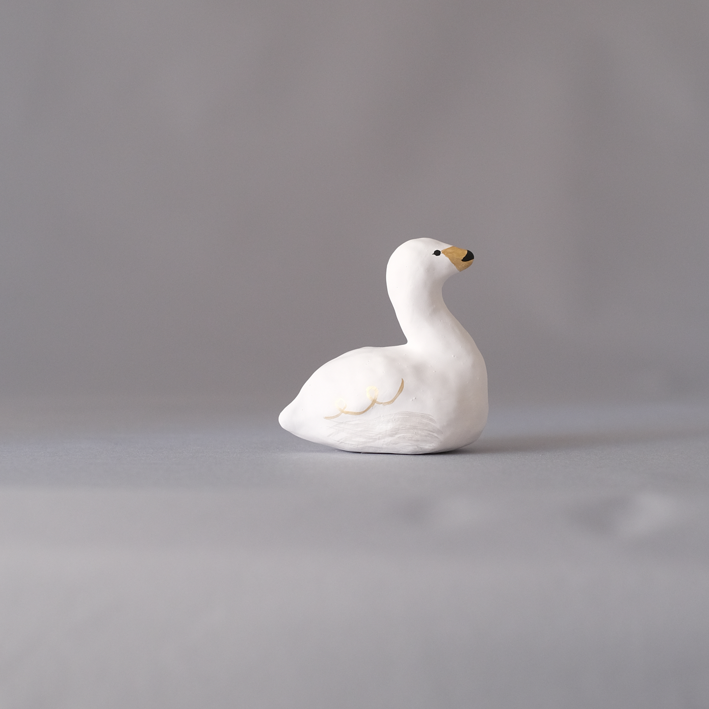 【3/9 ～ 11 18時まで販売】りなの村 張子展 はる、うらうら「白鳥」