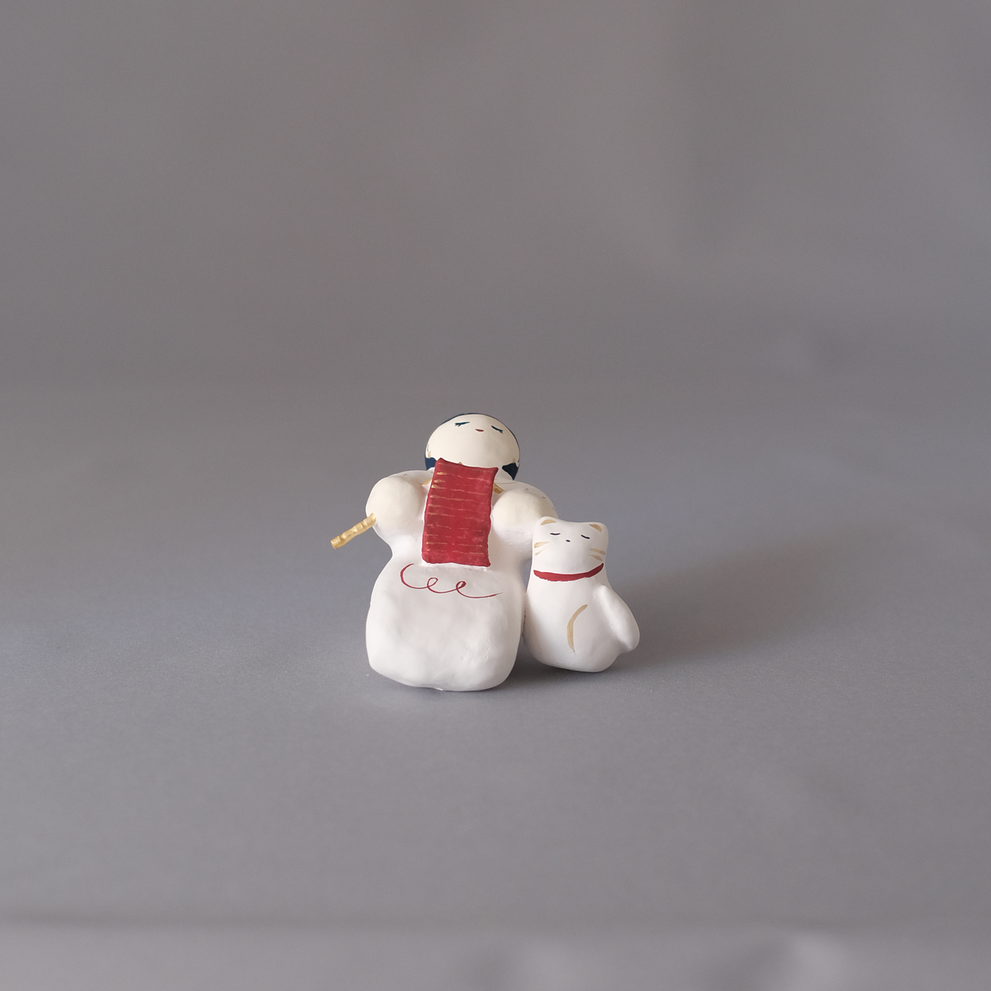 【3/9 ～ 11 18時まで販売】りなの村 張子展 はる、うらうら「あみものっ子」