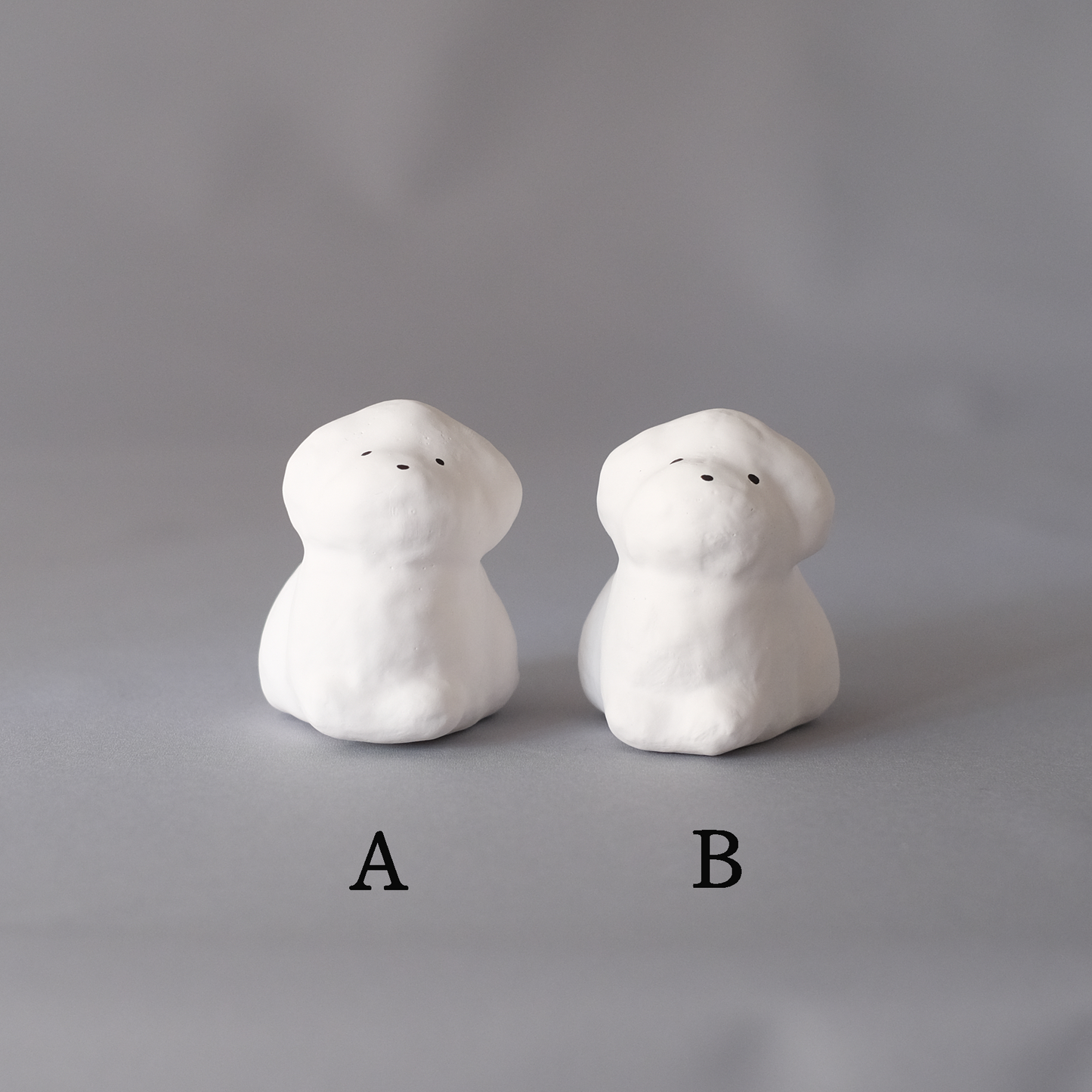 【3/9 ～ 11 18時まで販売】りなの村 張子展 はる、うらうら「白い犬」