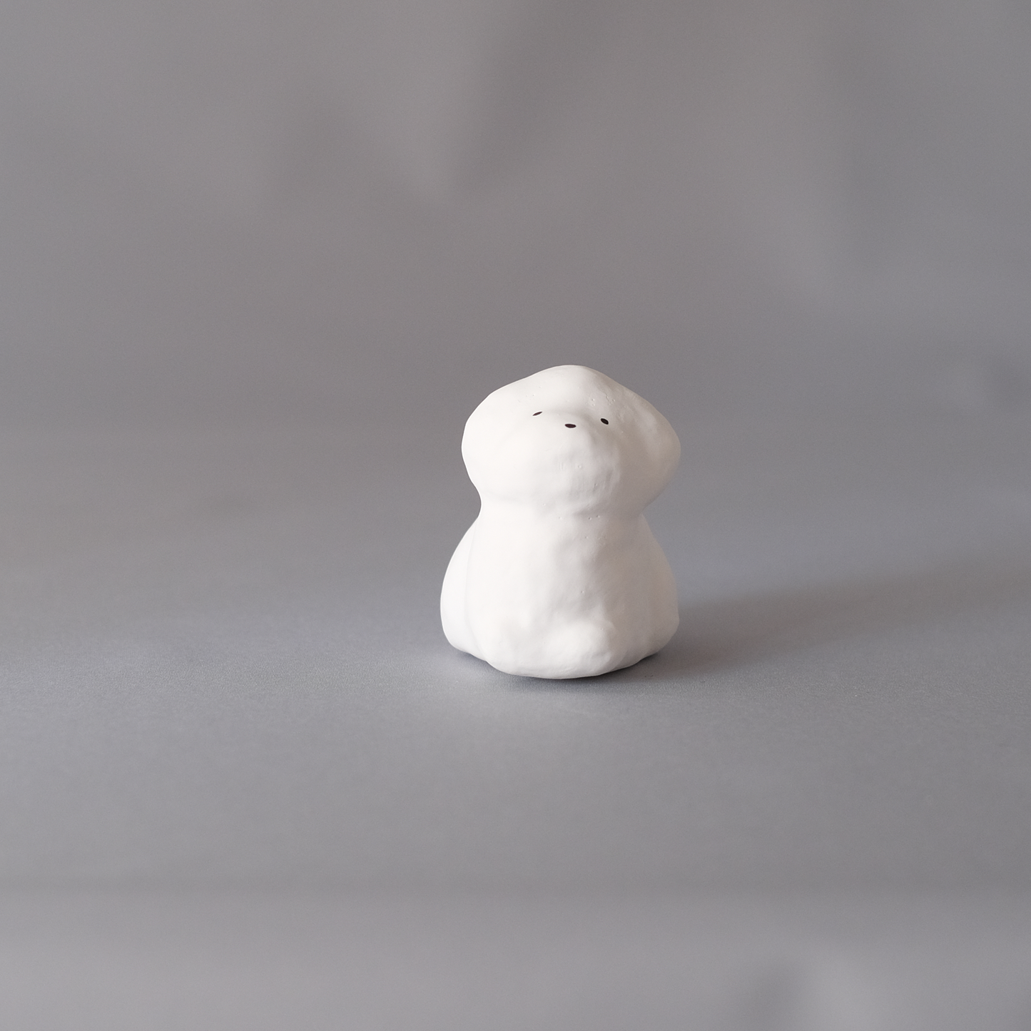 【3/9 ～ 11 18時まで販売】りなの村 張子展 はる、うらうら「白い犬」