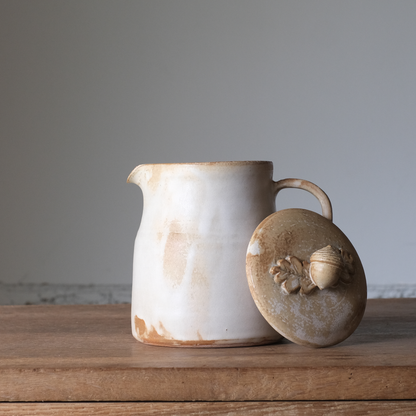 【石渡磨美 × ACOPOTTERY ふたり展】耐火ポット L どんぐり