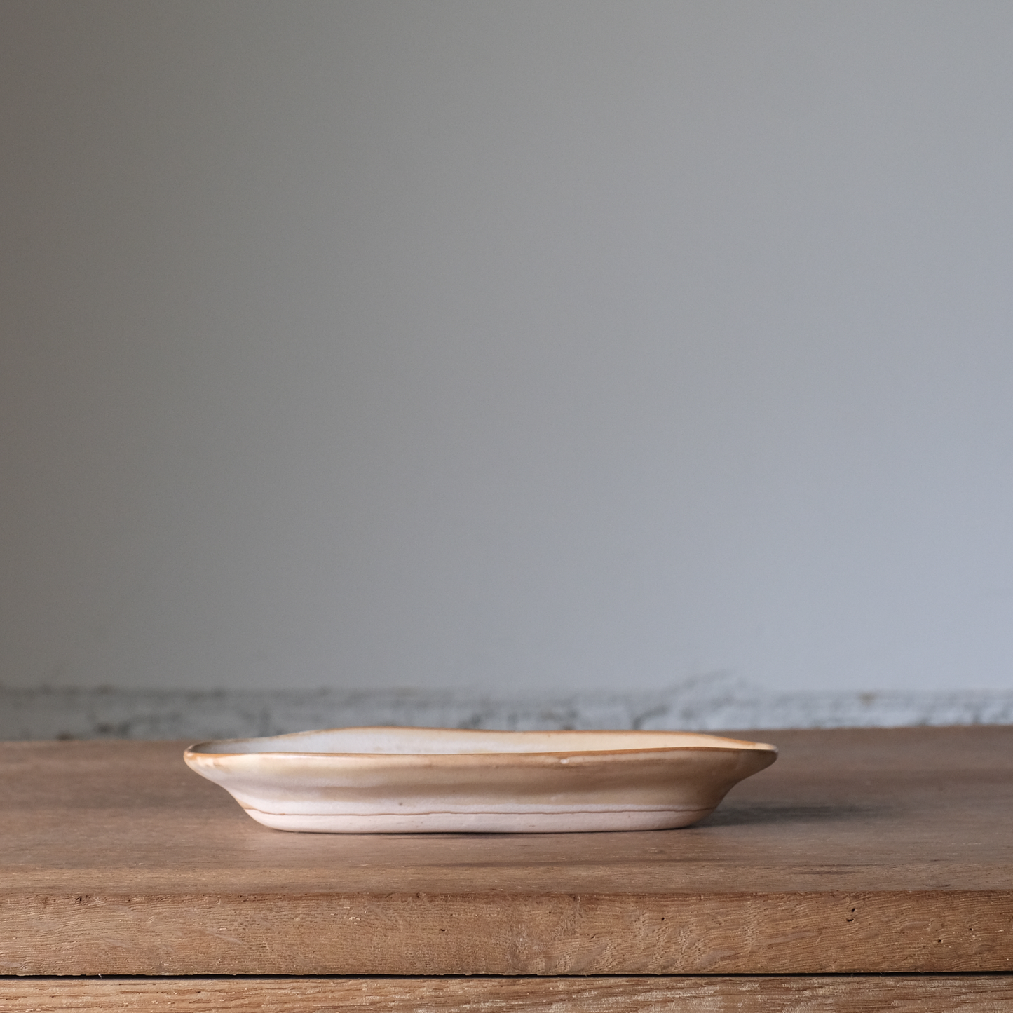 【石渡磨美 × ACOPOTTERY ふたり展】耐熱ミニオーバル　白