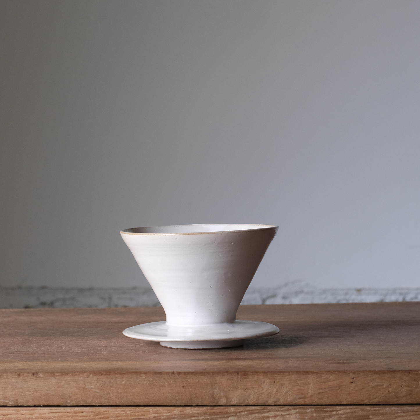 【石渡磨美 × ACOPOTTERY ふたり展】コーヒードリッパー　白