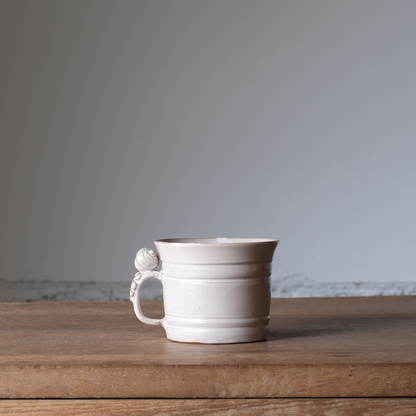 【石渡磨美 × ACOPOTTERY ふたり展】どんぐりマグ 白