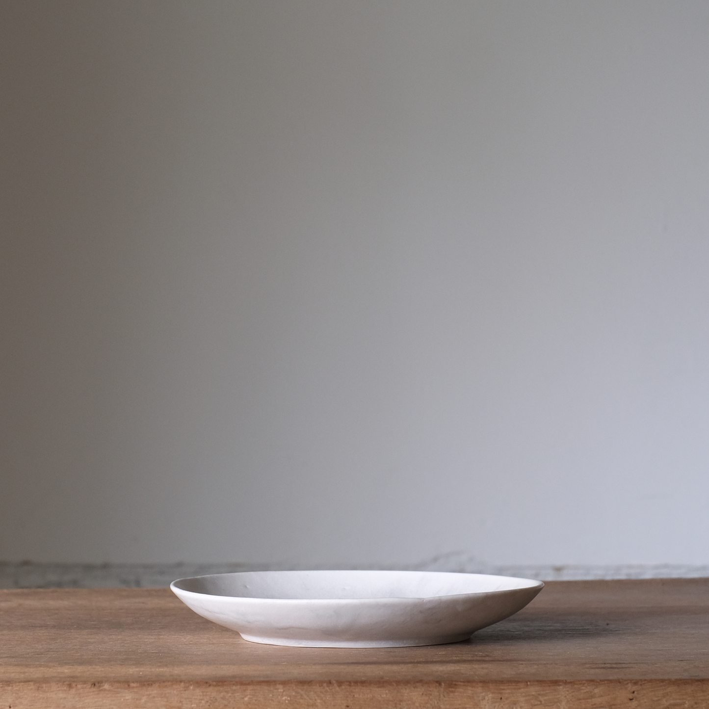 【石渡磨美 × ACOPOTTERY ふたり展】プレート深 M 白